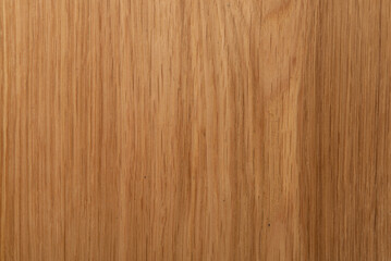Naklejka premium Natural oak wood texture background, light brown wooden board surface with organic grain pattern.