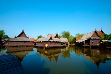 Fototapeta premium Ancient Siam the architectural attractions, Bangkok, Thailand.