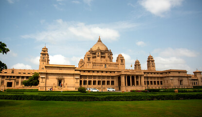 Fototapeta premium Umaid Bhawan palace, Jodhpur, Rajasthan, India
