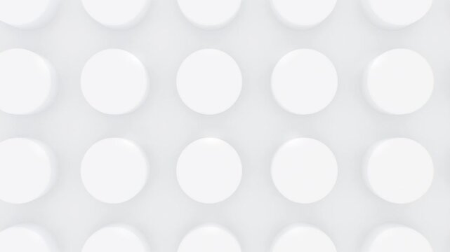 3D Circles Background Animation Loop
