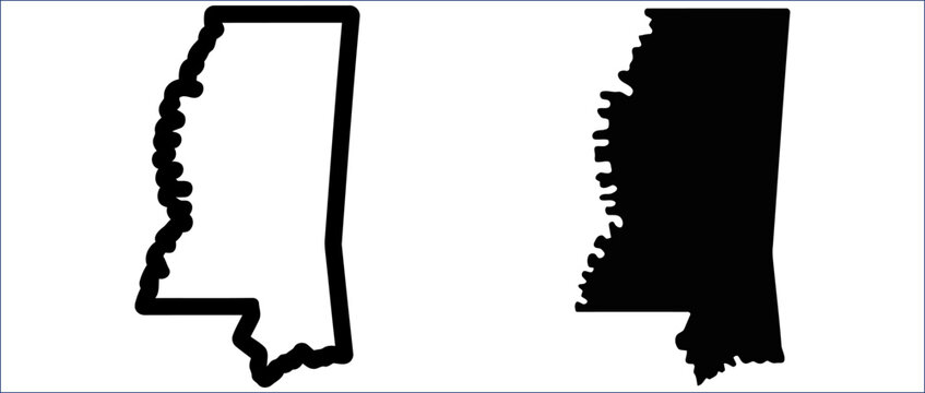 Michigan State Map Symbol with Geographic Outline and Regional Illustration Design. Symbol of American geography, Great Lakes identity, travel exploration and cartographic location reference concept