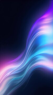 Wave Backgroundsoft gradient color wave background neon abstract light fantasy motion design with glowing energy texture futuristic wallpaper dreamy atmosphere and neon fluid stream dynamic curve