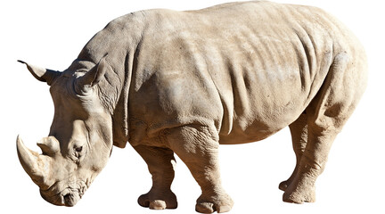 rhino png, rhinoceros PNG on Transparent background © Muhammad