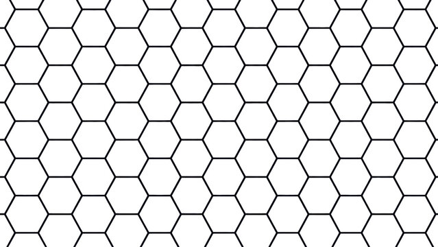 Hexagonal Grid Pattern Design
