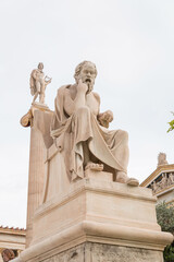 Obraz premium The Academy of Athens is Greece's national academy in the Akadimias district of Athens, Greece