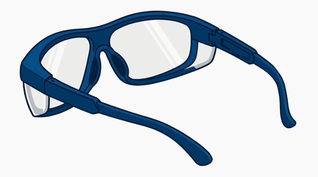 A pair of blue glasses on transparent background hantavirus pulmonary syndrome, hps