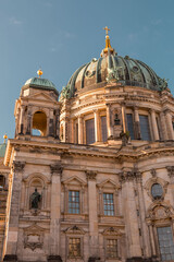 Fototapeta premium Berliner Dom along the river Spree, Berlin, Germany