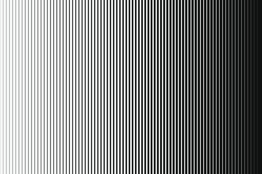 Black and white vertical stripes gradient pattern abstract background