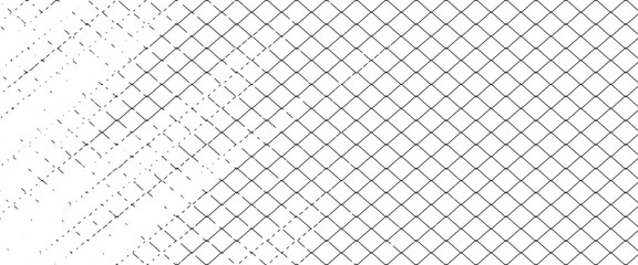 Mesh texture for fishing nets. Seamless black pattern for sportswear or soccer goal, volleyball net, basketball hoop, hockey, athletics. © Maidi
