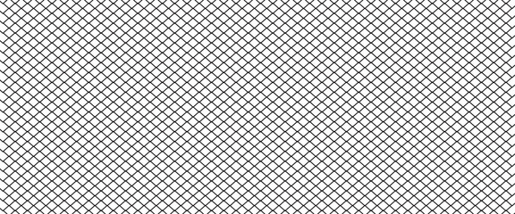 Mesh texture for fishing nets. Seamless black pattern for sportswear or soccer goal, volleyball net, basketball hoop, hockey, athletics. © Maidi
