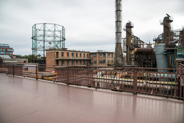 Obraz premium Beijing 798 Art District Industrial Factory Complex