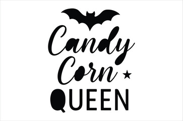 Fototapeta premium Witch s hat and candles silhouette on a white background halloween themed graphic design black