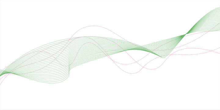 abstract wavy lines background element. Suitable for AI, tech, network, science, digital technology themes