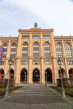 The building of the Government of Upper Bavaria in Maximilianstrasse in Munich, Germany