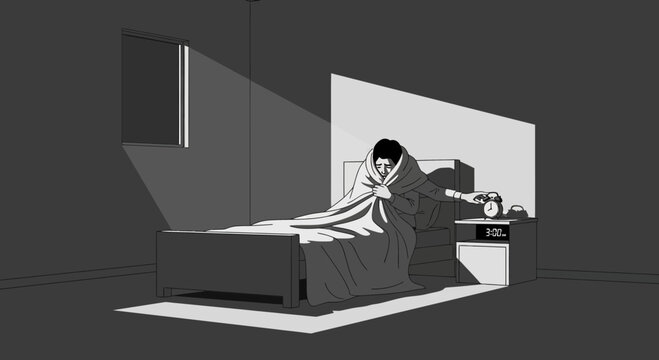 Insomnia's Grip, The Unpleasant Early Wakeup, And The Dreaded Middle Of The Night