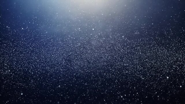 Drifting soft glowing dust specks randomized floating patterns subtle forward parallax cinematic ambience