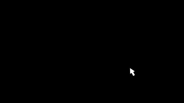 Interactive Mouse Cursor Button Click Press for overlay.