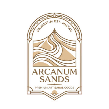 Arcanum Sands Premium Artisanal Goods Logo.