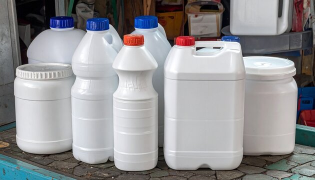 プラスチック容器とナフサ原料の関連性をイメージした素材