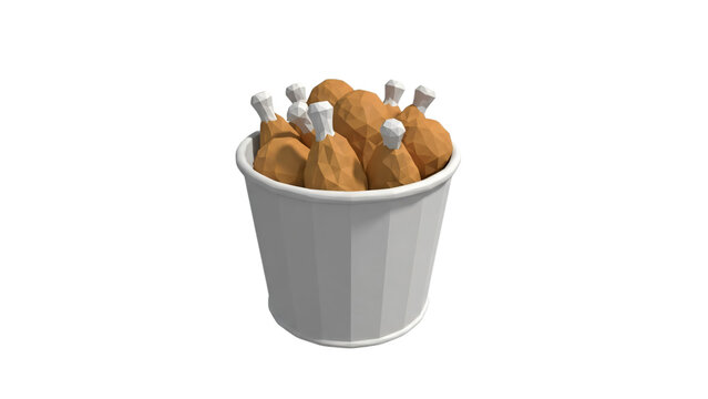 White cup filled with chicken nus on black background illustration of white.