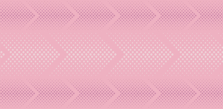 Pink Geometric Halftone Pattern Abstract Background Texture