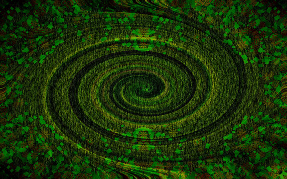 Binary code data flow with digital matrix background