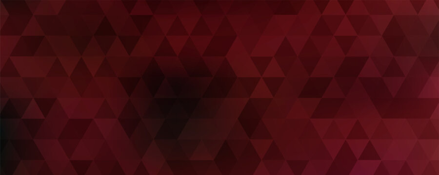 Black red rough grunge abstract background overlap layer on dark space with triangles effect decoration.