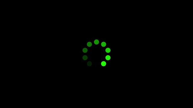 Loading - circle Modern loading animation. Circular loading indicator , loading and buffering icon animation