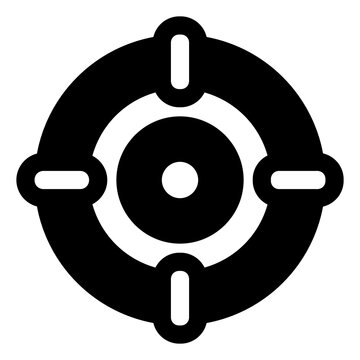 Target icon for goal, strategy and achievement