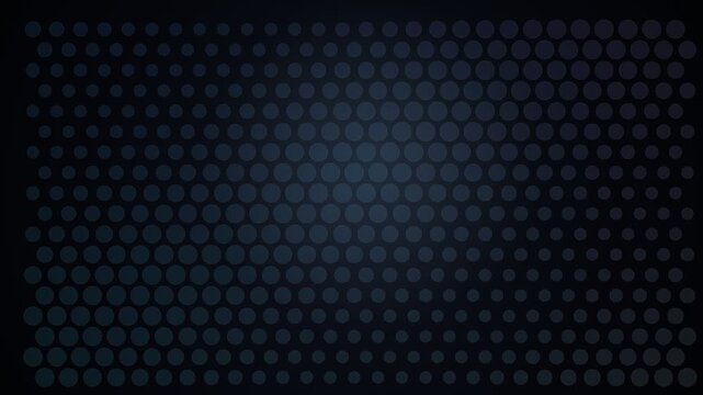 Dark blue dotted grid pattern abstract background