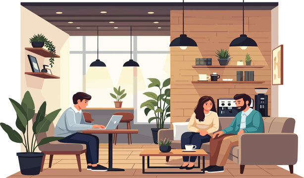 Smart Agriculture Cloud Orchestration Hub and Decentralized Farming IoT Data Processing Network Diagram Flat Vector Illustration