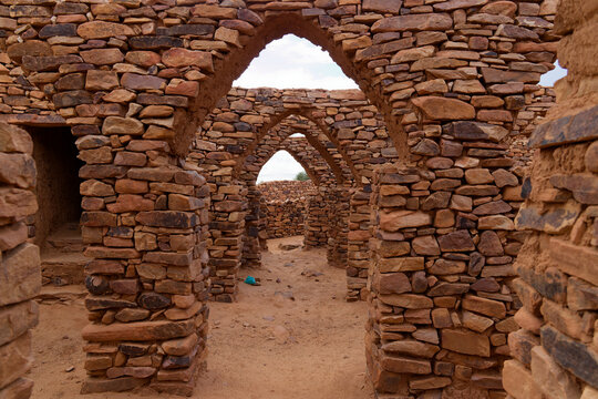 The city of Ouadane, a UNESCO World Heritage Site, Mauritania