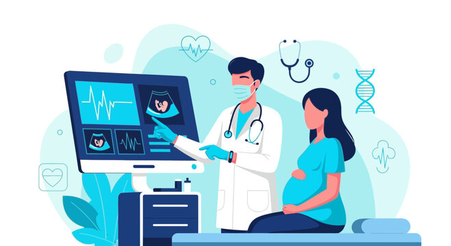 Medical Examination and Pregnancy: A Visualization of Fetal Health and Monitoring