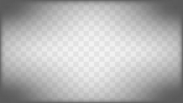Transparent Grid Texture Background with Dark Vignette Gradient Overlay, Transparent  Rectangle Grid Background with Dark Edge Vignette Effect