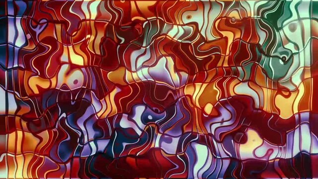 sfondo animato, astratto colorato, loop, animazione 3d