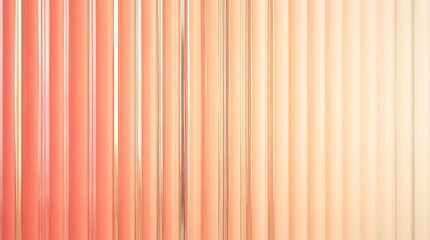 Fototapeta premium Soft peach orange vertical textured striped background with background vertical abstract gradient
