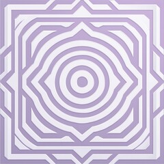 Fototapeta premium Abstract purple and white geometric maze pattern design, three dimensional vector design, AI generated