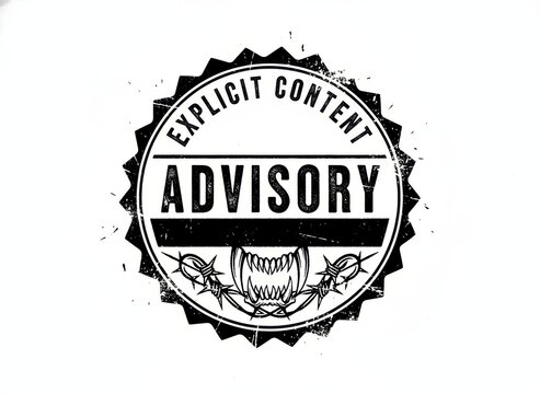 Explicit Content Advisory Badge for Graphic Resources