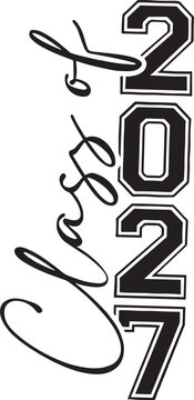 Class of 2027 SVG Png