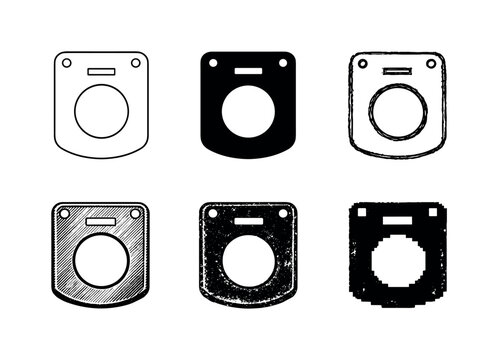 Main body of a panic button device housing the activation mechanism