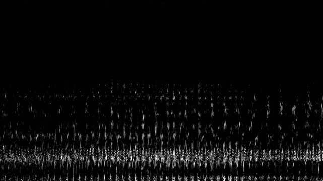 VHS Damage Bad TV Screen Error Scan Distortion with Grunge Effect Overlay for Video and Film Editing