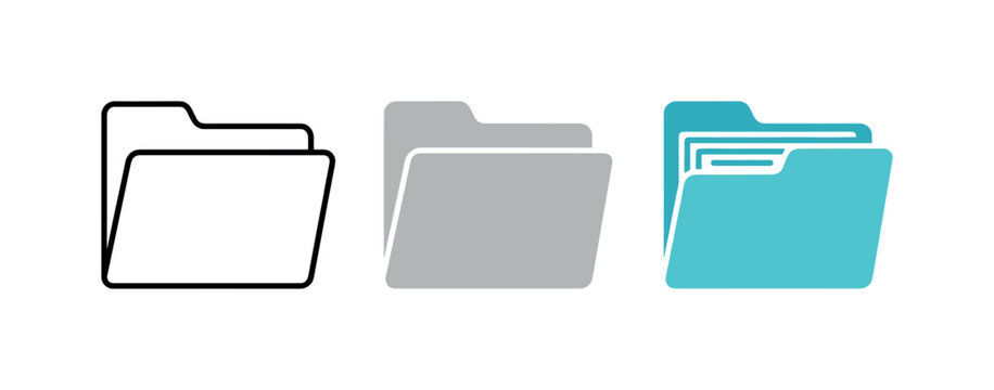 Productive outcome appears through repeated document folders displayed horizontally, identical tab shapes and fronts aligned with