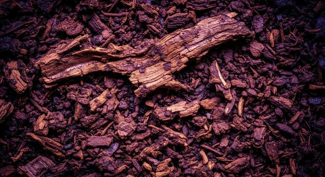 Highly detailed macro texture of decomposition. A dark, grunge, and unsettling abstract surface suitable for dramatic background use, grunge, spoiled, dark