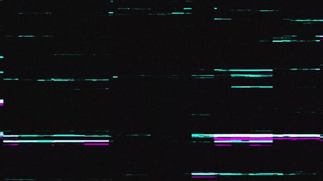 Digital glitch streaks with subtle noise texture