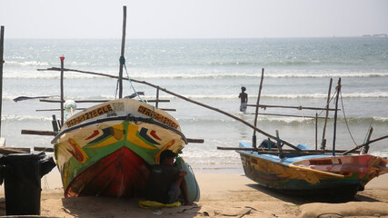Obraz premium Playa de Galle (Sri Lanka)