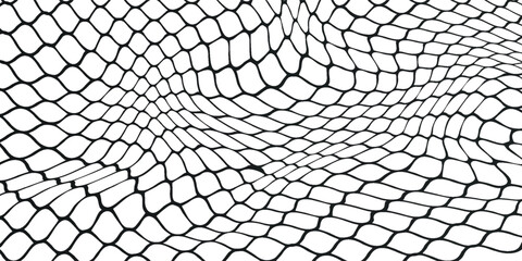 Mesh texture for fishing nets. Seamless pattern for sportswear or soccer goal, volleyball net, basketball hoop, hockey, athletics. Vector © Febyola