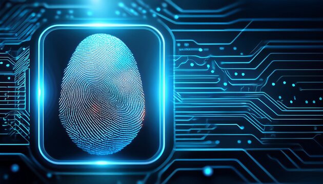 digital fingerprint identification bionic safety scanner
