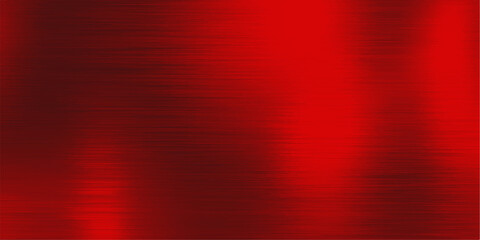 Obraz na płótnie Canvas abstract metallic texture with brushed red surface, reflecting light and shadow with smooth, elegant gradients, creating a sleek and modern background.