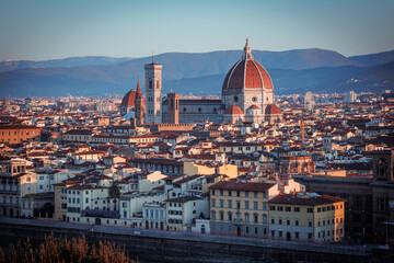Obraz premium panorama of florence italy