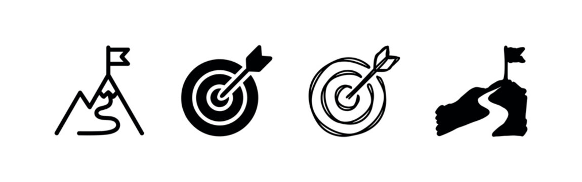 Focus or convergence icon with arrows pointing to a center point.